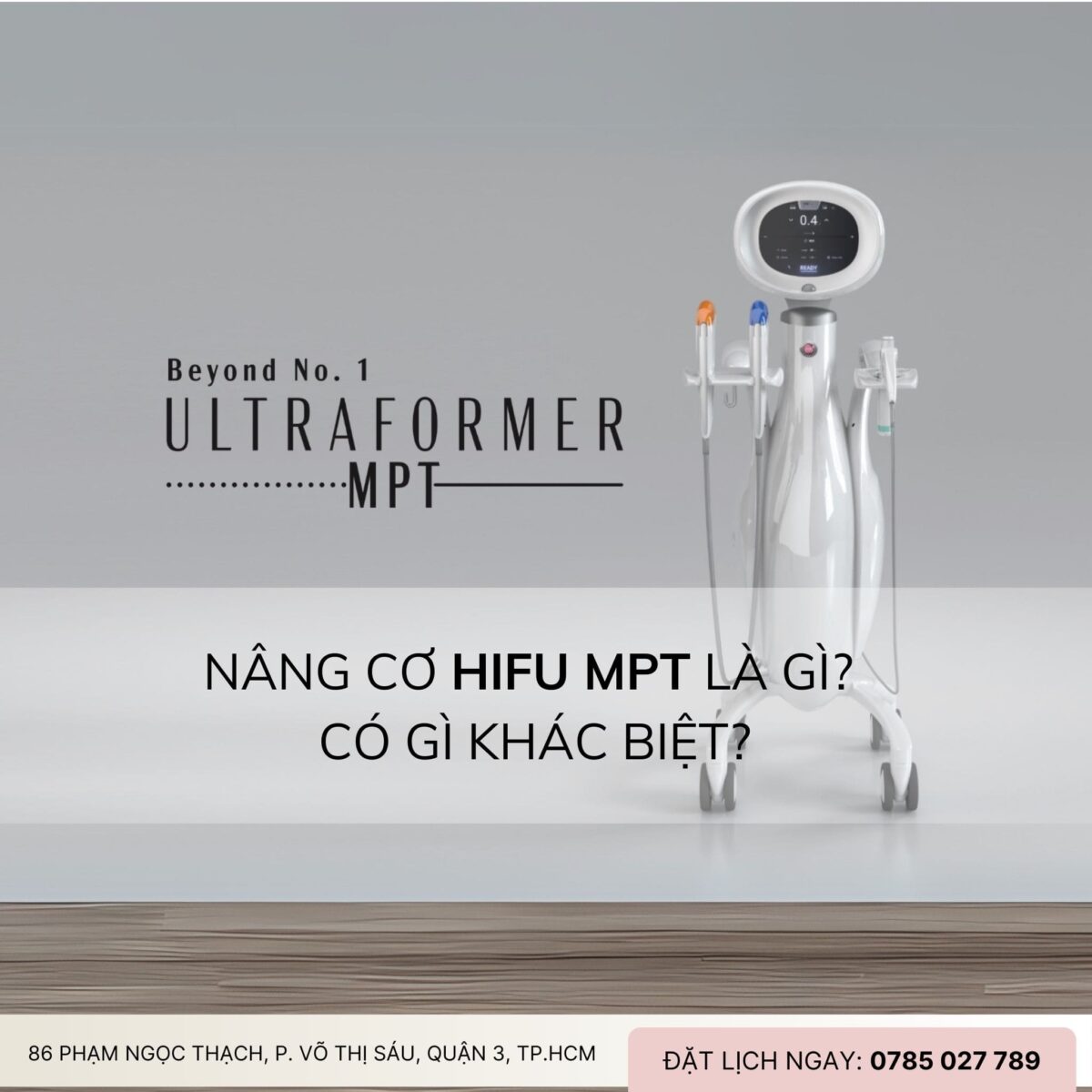 Nâng cơ HIFU MPT là gì? Có gì khác biệt?
