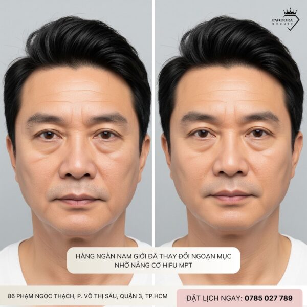 Nâng cơ HIFU MPT dành cho nam giới: Giữ phong độ tuổi 30+ với công nghệ đỉnh cao