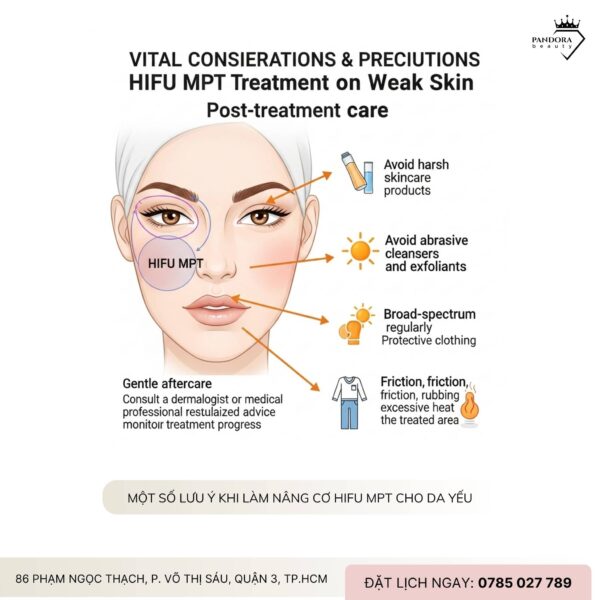 Da mỏng yếu có nên làm nâng cơ HIFU MPT? Chuyên gia nói gì?