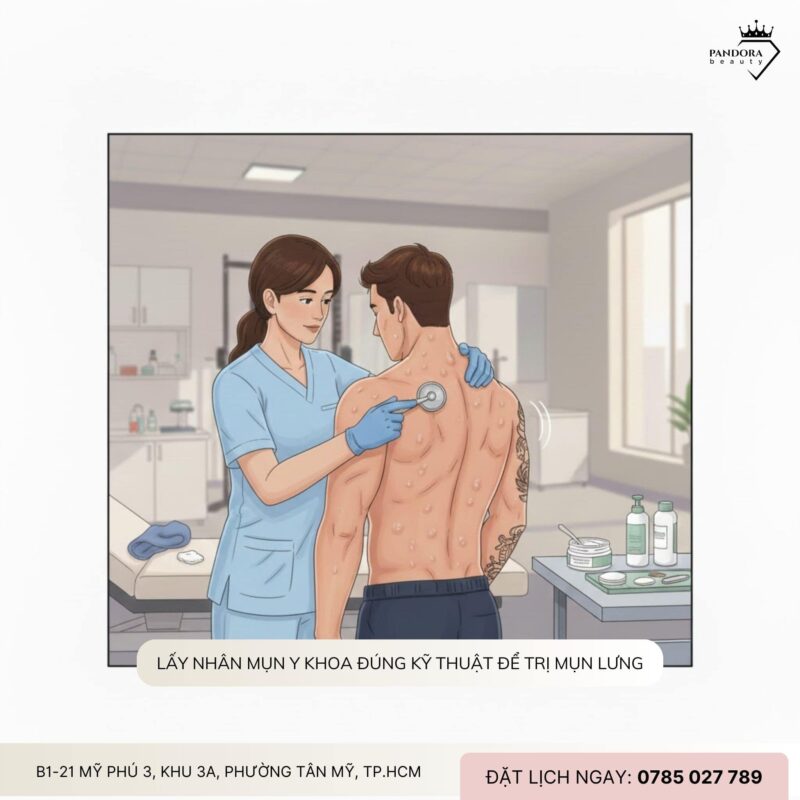 Điều trị mụn lưng cho người tập gym: Hiểu đúng – Làm đúng để sạch mụn, mịn da chỉn chu