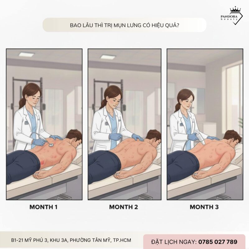 Điều trị mụn lưng cho người tập gym: Hiểu đúng – Làm đúng để sạch mụn, mịn da chỉn chu