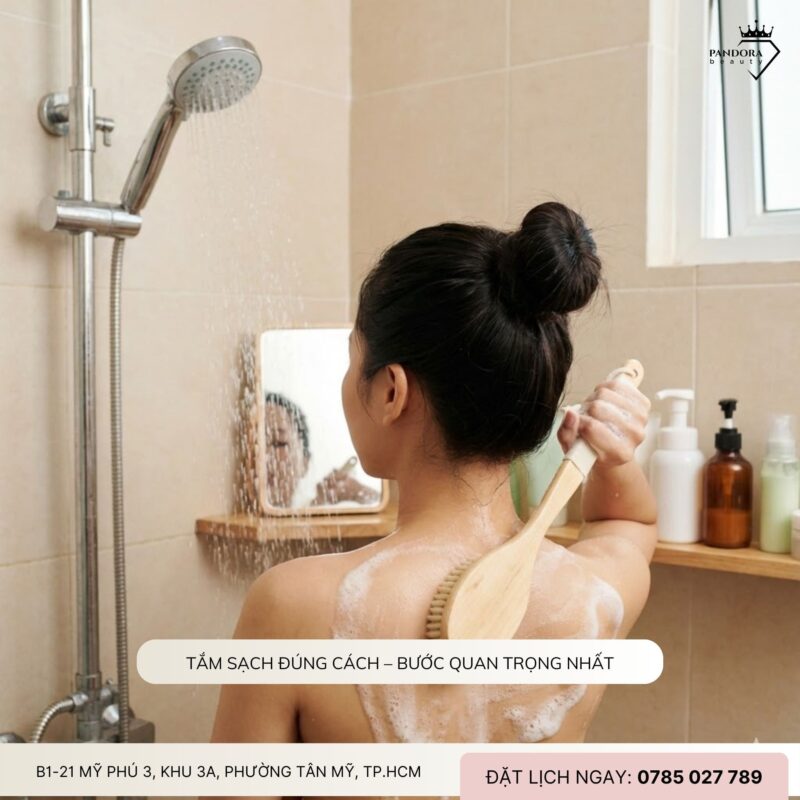 Trị mụn lưng: Cách chăm sóc lưng tại nhà hiệu quả – an toàn – hỗ trợ điều trị tối ưu