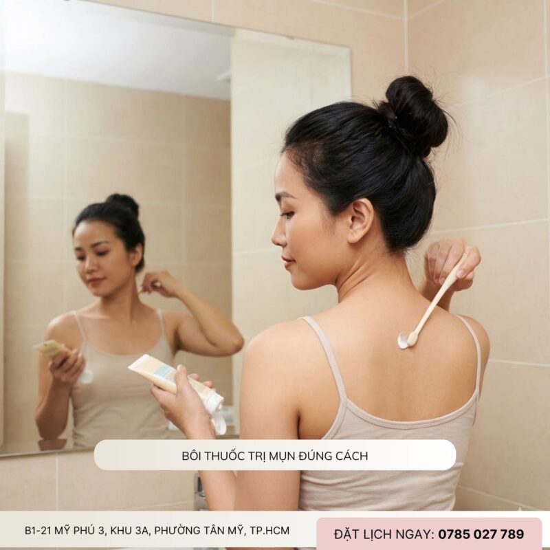 Trị mụn lưng: Cách chăm sóc lưng tại nhà hiệu quả – an toàn – hỗ trợ điều trị tối ưu
