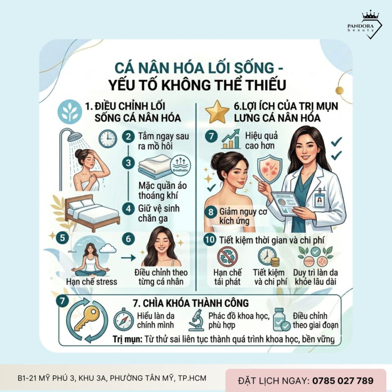 Cá nhân hóa trị mụn lưng: Chiến lược chuẩn chuyên gia cho làn da sạch mụn bền vững