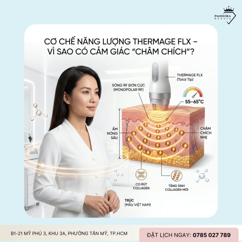 Trẻ hóa Thermage FLX có đau không? Trải nghiệm thực tế từ góc nhìn chuyên gia
