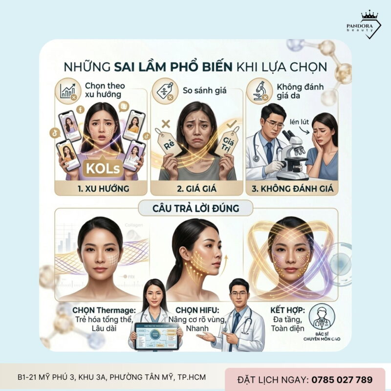 Trẻ hóa Thermage FLX hay HIFU – Đâu là lựa chọn đúng cho bạn?