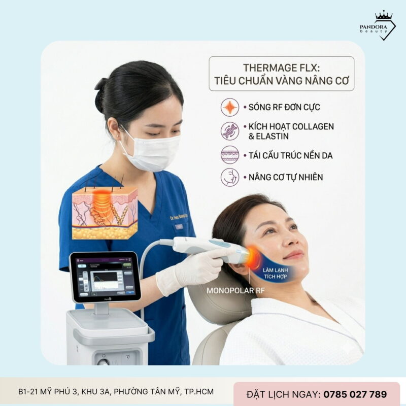 Trẻ hóa Thermage FLX – Vì sao được xem là tiêu chuẩn vàng nâng cơ?