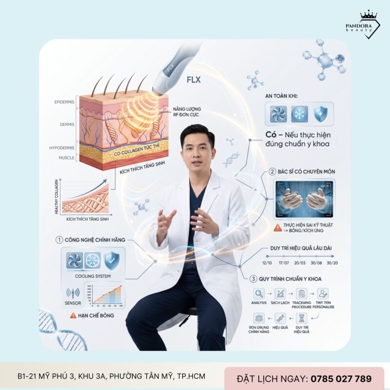 Trẻ hóa Thermage FLX có thực sự an toàn? Góc nhìn chuyên gia
