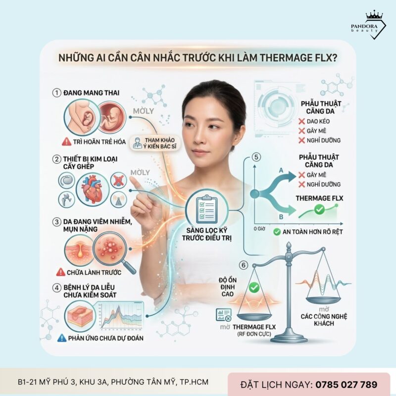 Trẻ hóa Thermage FLX có thực sự an toàn? Góc nhìn chuyên gia