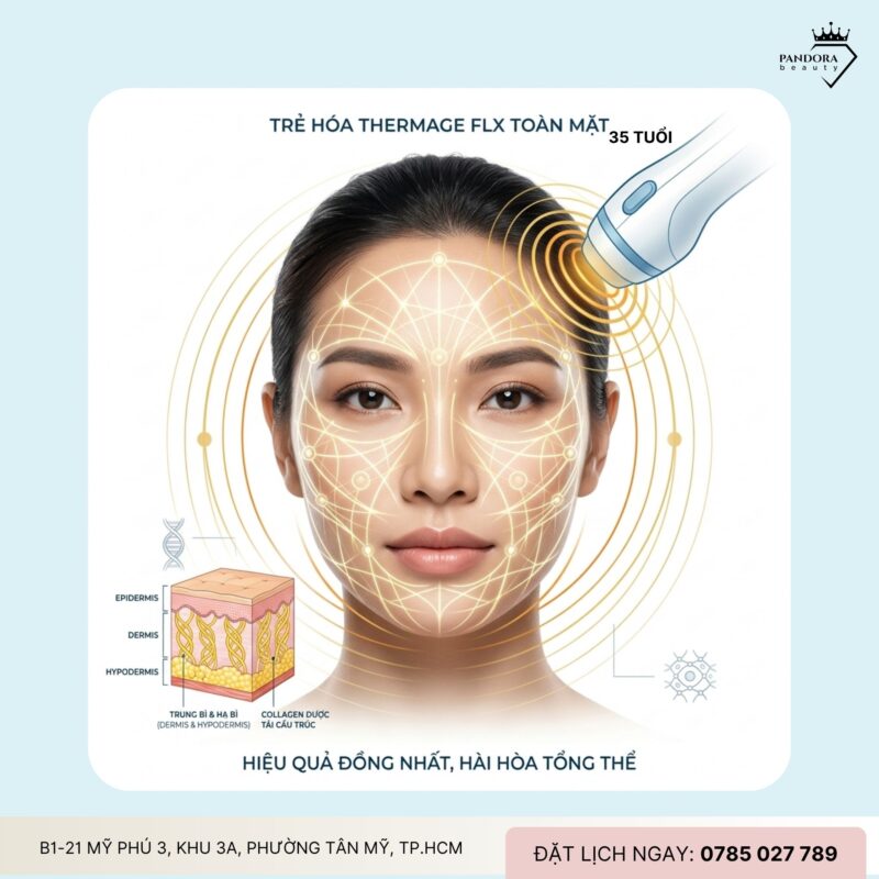 Trẻ hóa Thermage FLX toàn mặt – Có đáng để đầu tư?