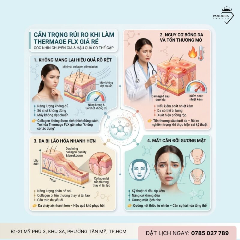 Cẩn trọng với trẻ hóa Thermage FLX giá rẻ – Những rủi ro tiềm ẩn