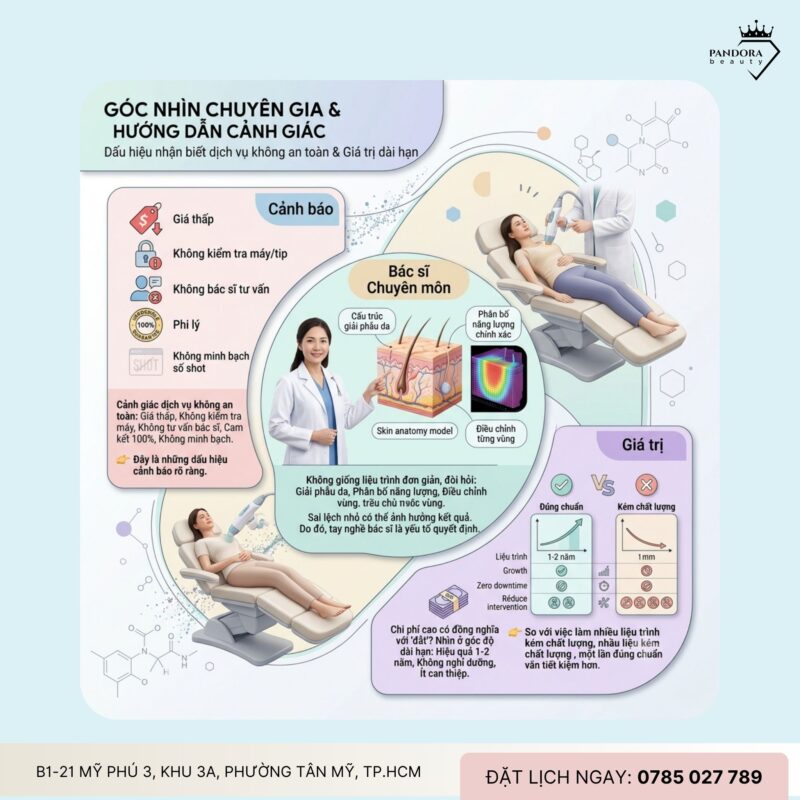 Cẩn trọng với trẻ hóa Thermage FLX giá rẻ – Những rủi ro tiềm ẩn