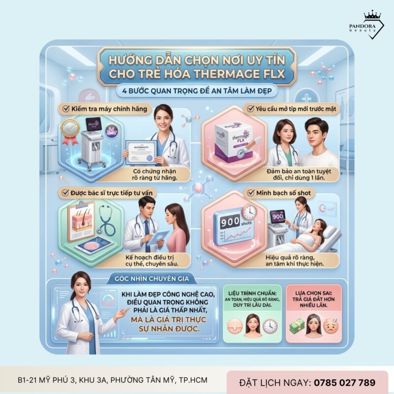Cẩn trọng với trẻ hóa Thermage FLX giá rẻ – Những rủi ro tiềm ẩn