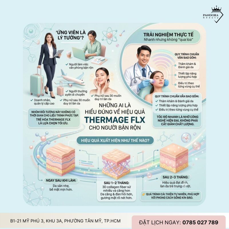 Trẻ hóa Thermage FLX – Lựa chọn lý tưởng cho người bận rộn