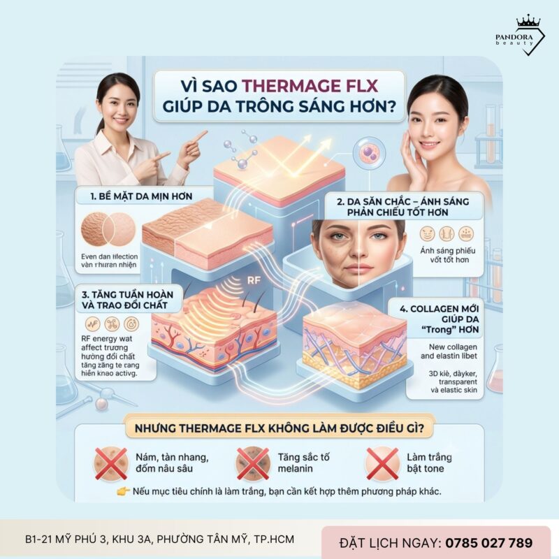 Trẻ hóa Thermage FLX có giúp da sáng hơn không? Giải mã từ góc nhìn chuyên gia