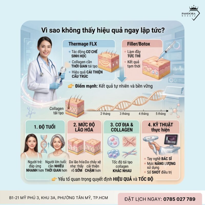 Trẻ hóa Thermage FLX: Khi nào thấy rõ hiệu quả sau điều trị?