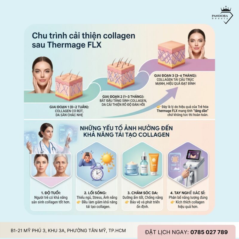 Trẻ hóa Thermage FLX và collagen – Mối liên hệ quyết định làn da