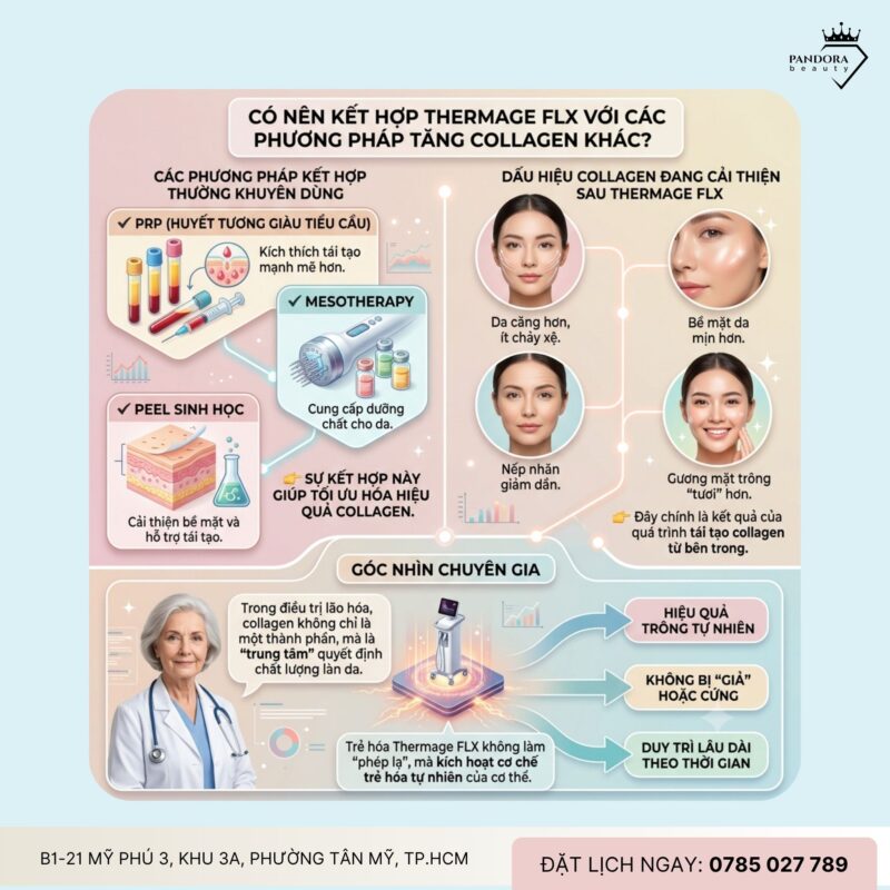 Trẻ hóa Thermage FLX và collagen – Mối liên hệ quyết định làn da
