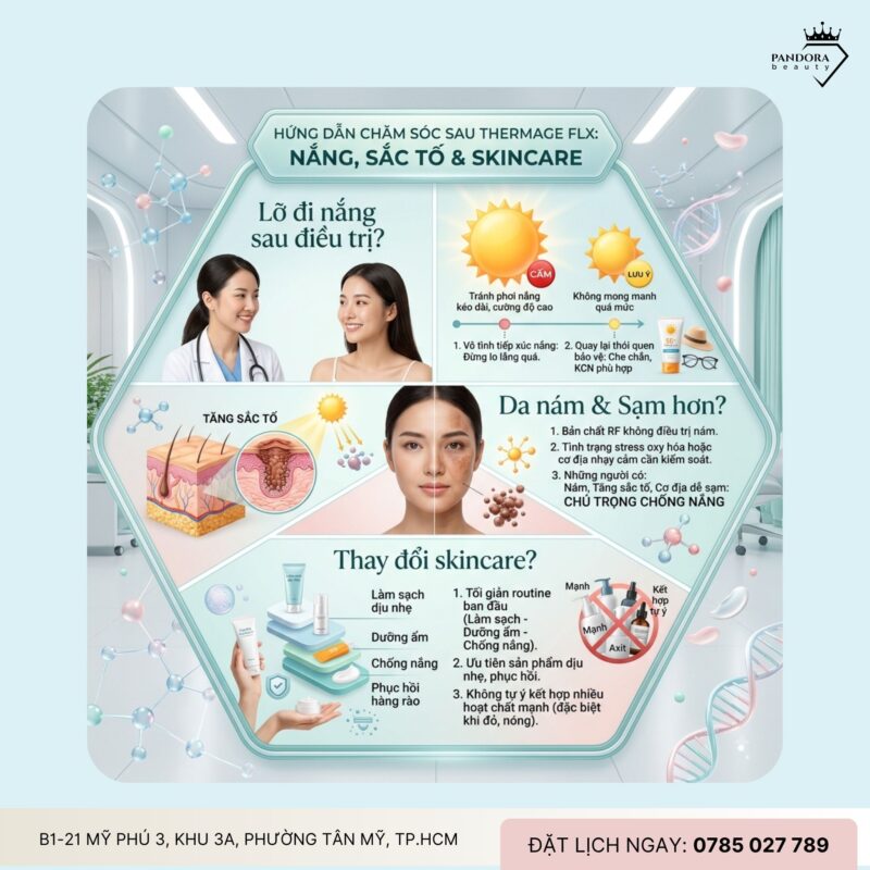 Trẻ hóa Thermage FLX: Có cần kiêng nắng tuyệt đối không?