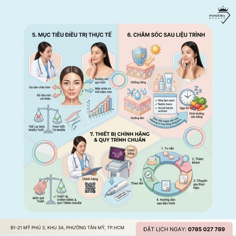 Trẻ hóa Thermage FLX – Điều gì quyết định 80% hiệu quả?